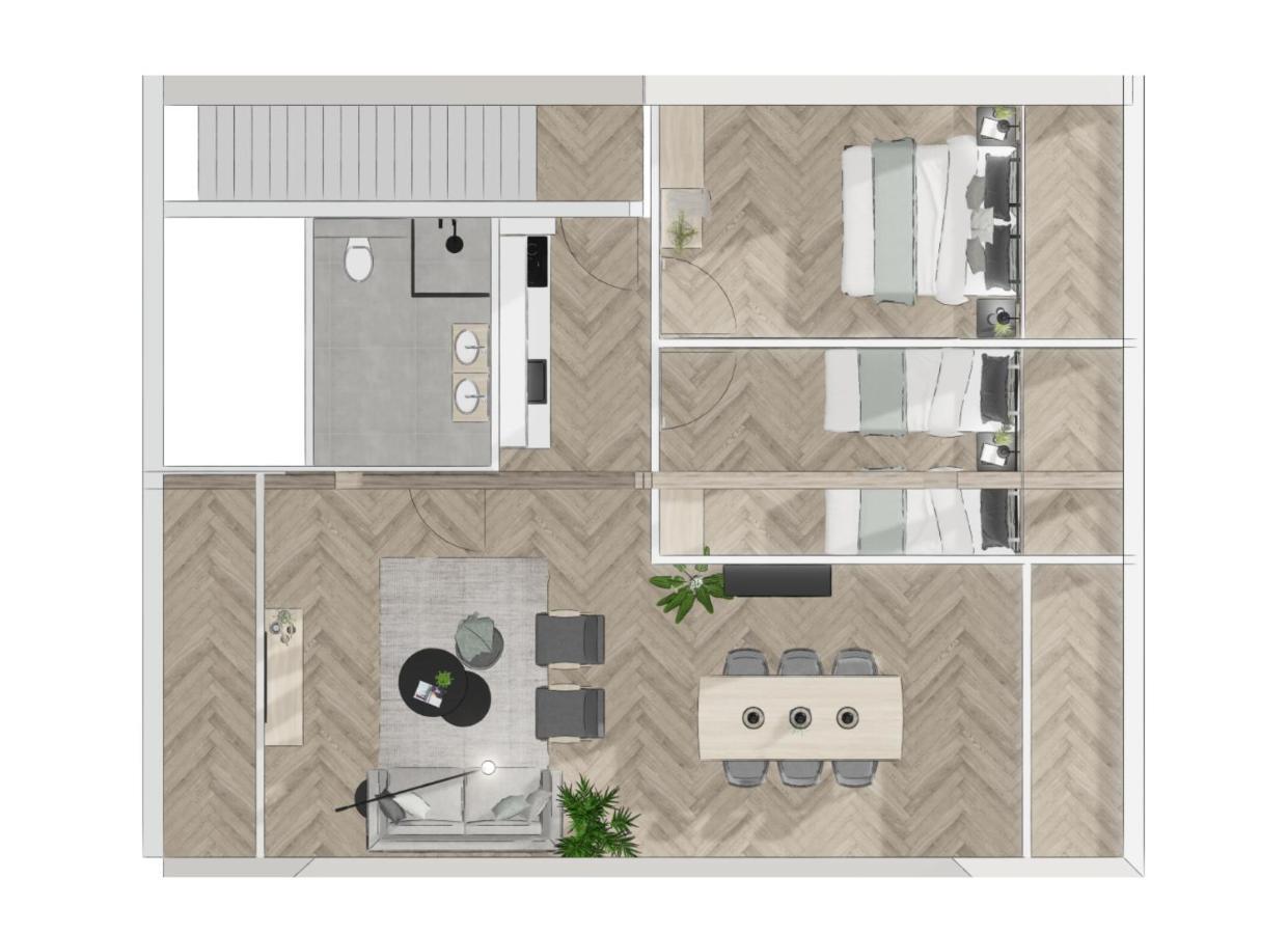 Hofstede Moesbosch I Kloeg Collection Apartment เกาเดอแกร์เกอ ภายนอก รูปภาพ