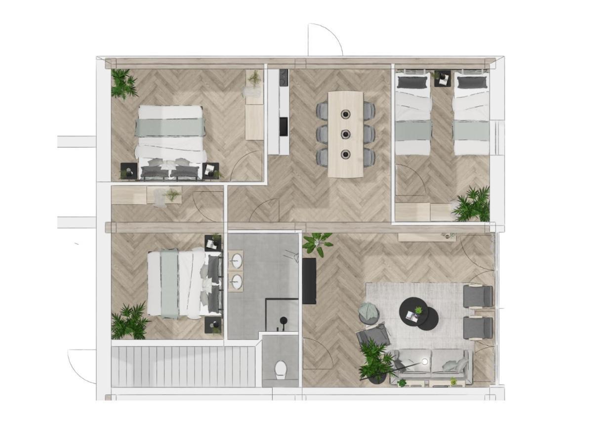 Hofstede Moesbosch I Kloeg Collection Apartment เกาเดอแกร์เกอ ภายนอก รูปภาพ